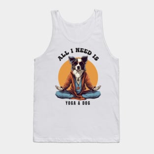 Dog Doing Yoga Tank Top